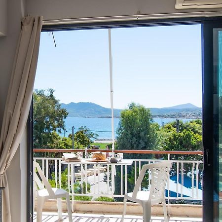 Lavish & Spacious Apt With Stunning Seaview, 10 Min Ath Airport Artemida  Exterior photo