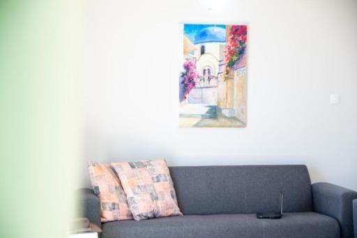 Lavish & Spacious Apt With Stunning Seaview, 10 Min Ath Airport Artemida  Exterior photo
